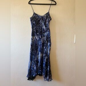 Yigal Azrouel Navy and Black Dress